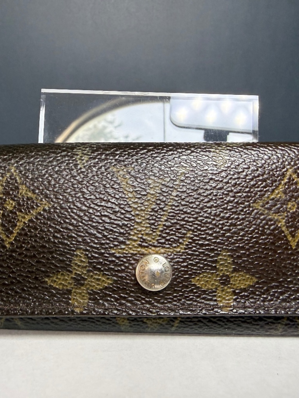 LOUIS VUITTON Monogram Canvas Multiple 4 Key holder vintage